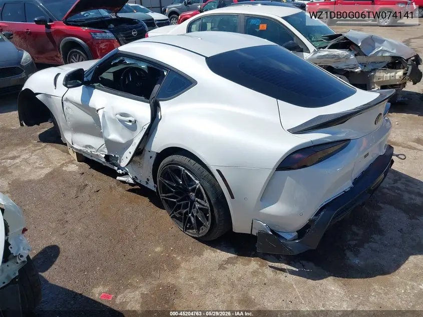 2026 Toyota Gr Supra Mkv Final Edition VIN: WZ1DB0G06TW074141 Lot: 45204763