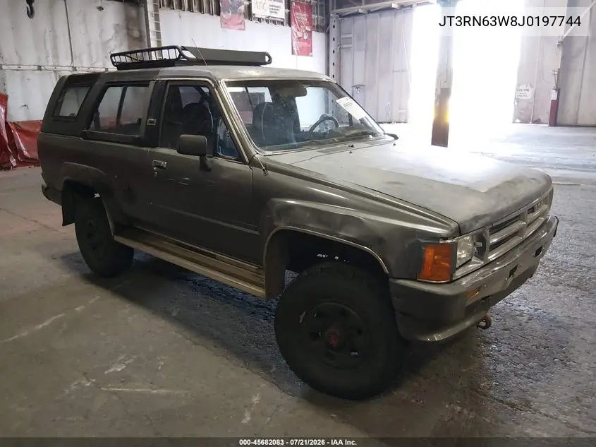 1988 Toyota 4Runner Rn60 VIN: JT3RN63W8J0197744 Lot: 45682083