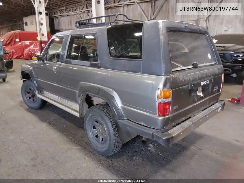 1988 Toyota 4Runner Rn60 VIN: JT3RN63W8J0197744 Lot: 45682083