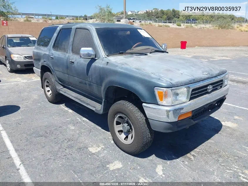1994 Toyota 4Runner Vn29 Sr5 VIN: JT3VN29V8R0035937 Lot: 45673335