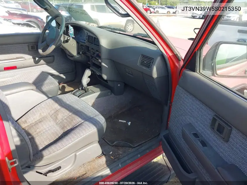 1995 Toyota 4Runner Vn39 Sr5 VIN: JT3VN39W5S0215350 Lot: 45639230