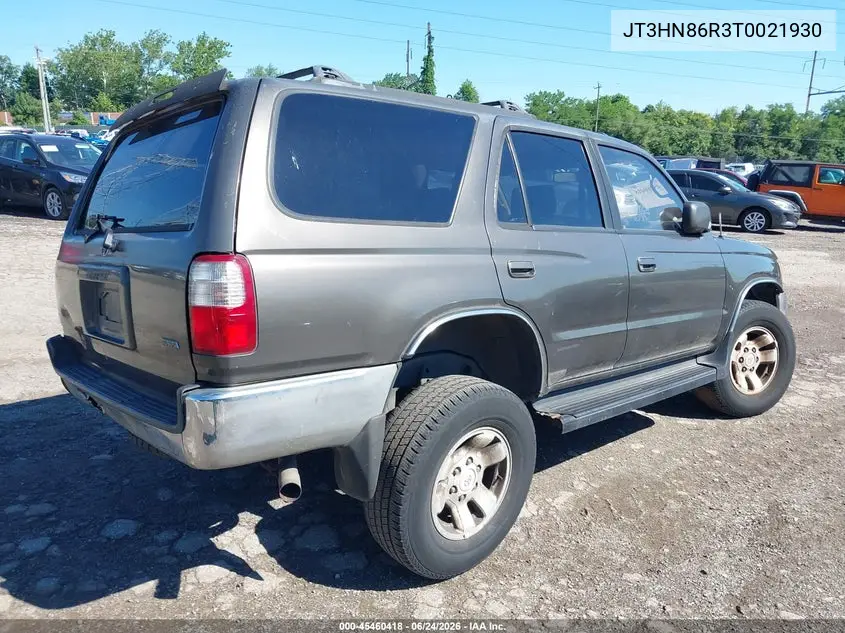 1996 Toyota 4Runner Sr5 VIN: JT3HN86R3T0021930 Lot: 45460418