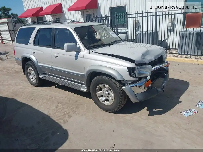 1997 Toyota 4Runner Sr5 V6 Limited VIN: JT3GN87R9V0030113 Lot: 45205450