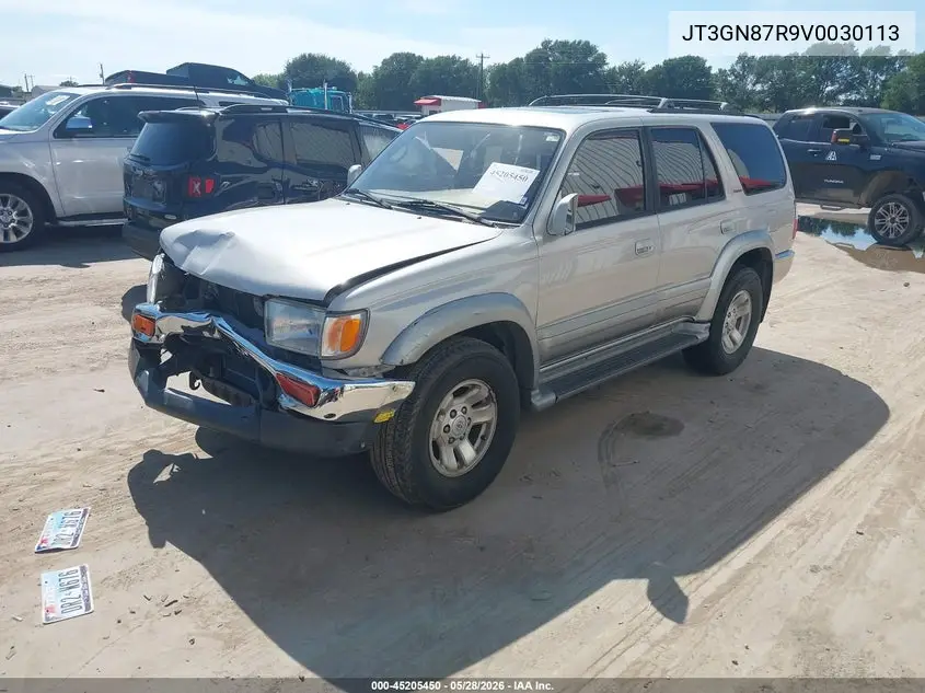 1997 Toyota 4Runner Sr5 V6 Limited VIN: JT3GN87R9V0030113 Lot: 45205450