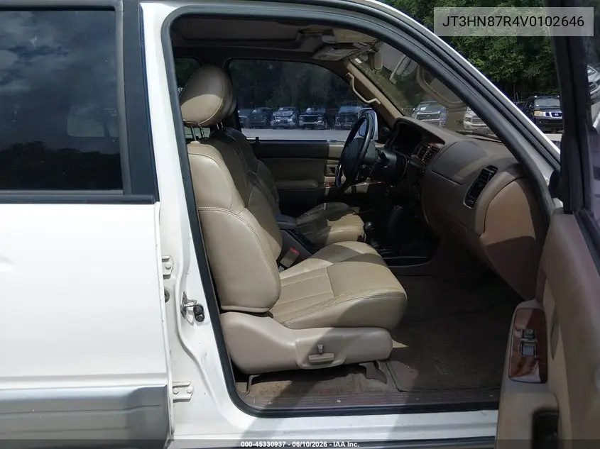1997 Toyota 4Runner Sr5 V6 Limited VIN: JT3HN87R4V0102646 Lot: 45330937