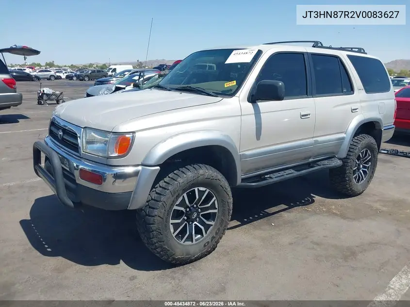 1997 Toyota 4Runner Sr5 V6 Limited VIN: JT3HN87R2V0083627 Lot: 45434872