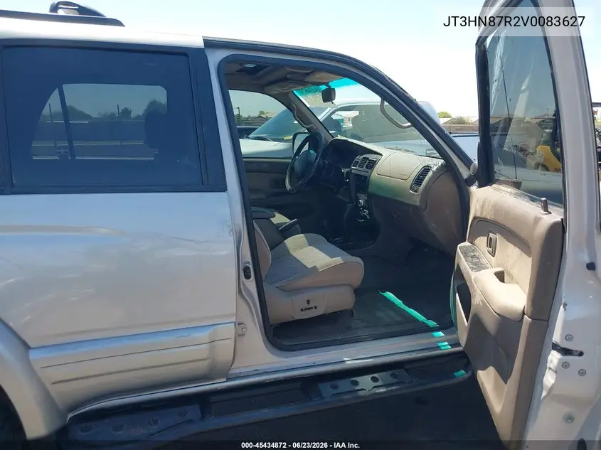 1997 Toyota 4Runner Sr5 V6 Limited VIN: JT3HN87R2V0083627 Lot: 45434872