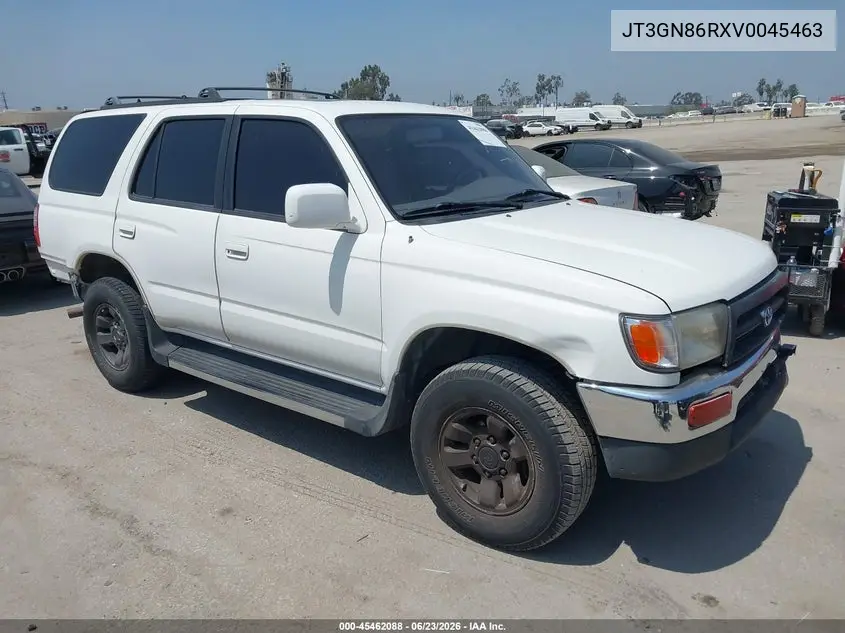 1997 Toyota 4Runner Sr5 V6 VIN: JT3GN86RXV0045463 Lot: 45462088