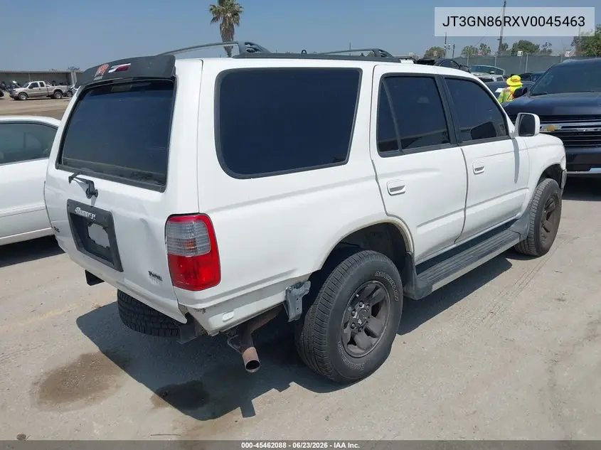 1997 Toyota 4Runner Sr5 V6 VIN: JT3GN86RXV0045463 Lot: 45462088