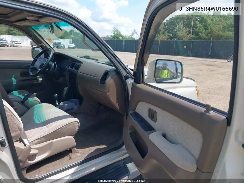1998 Toyota 4Runner Sr5 V6 VIN: JT3HN86R4W0166690 Lot: 45589727