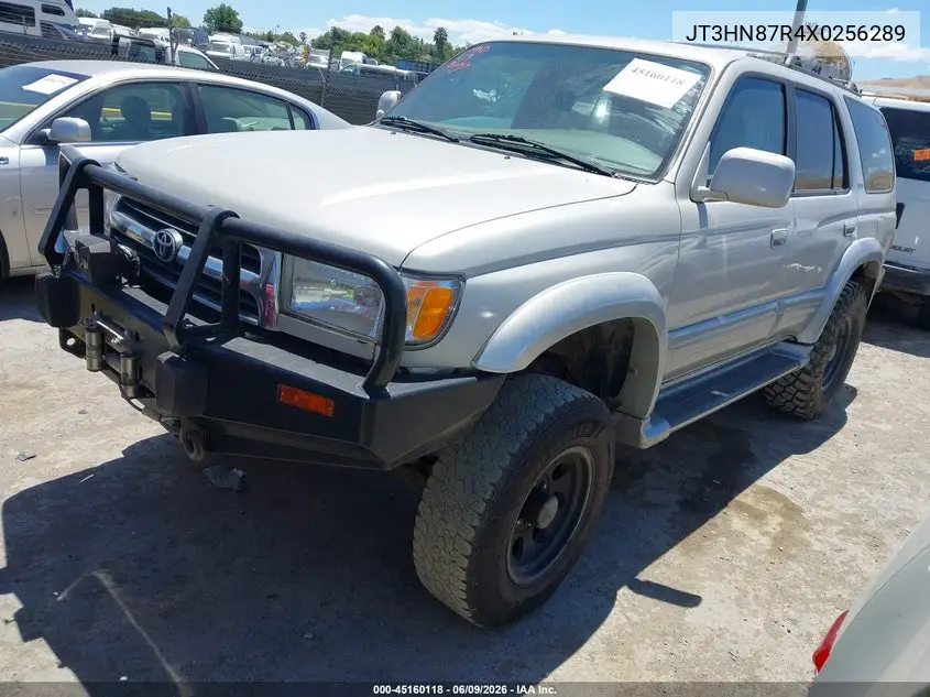 1999 Toyota 4Runner Limited V6 VIN: JT3HN87R4X0256289 Lot: 45160118