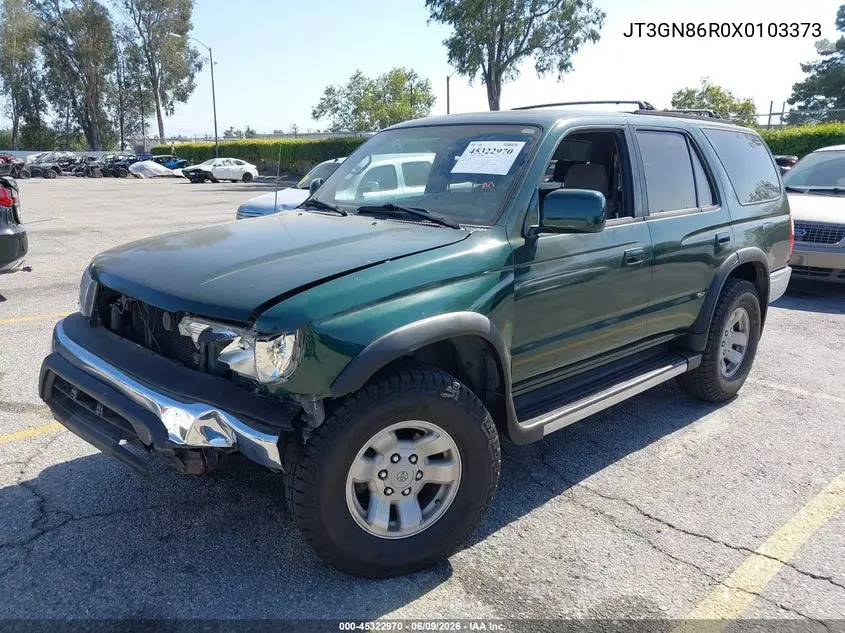 1999 Toyota 4Runner Sr5 V6 VIN: JT3GN86R0X0103373 Lot: 45322970