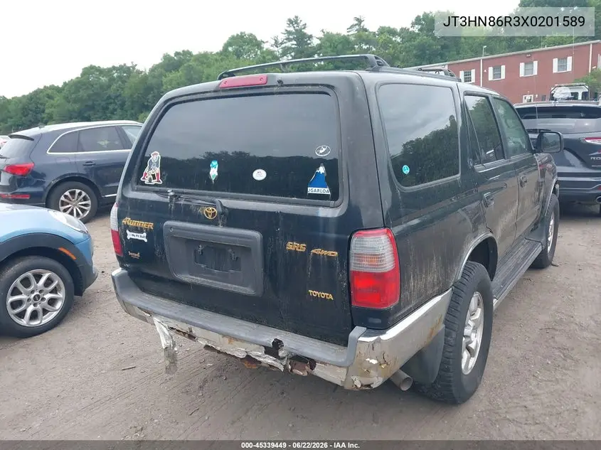 1999 Toyota 4Runner Sr5 V6 VIN: JT3HN86R3X0201589 Lot: 45339449