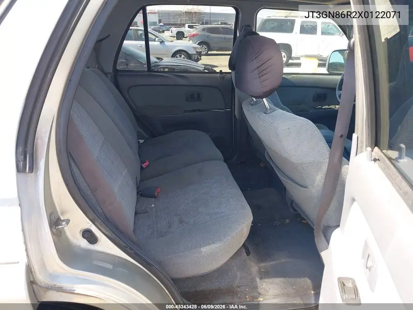 1999 Toyota 4Runner Sr5 V6 VIN: JT3GN86R2X0122071 Lot: 45343428