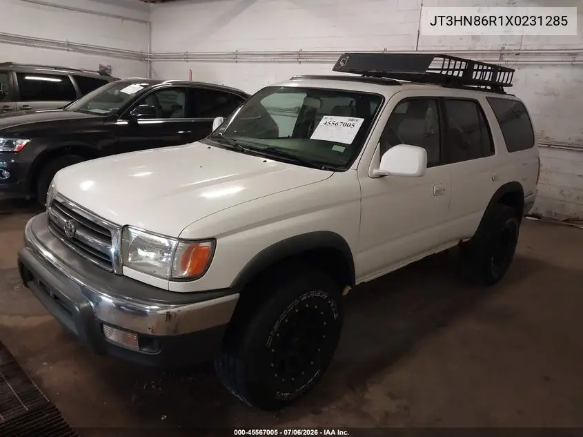 1999 Toyota 4Runner Sr5 V6 VIN: JT3HN86R1X0231285 Lot: 45567005