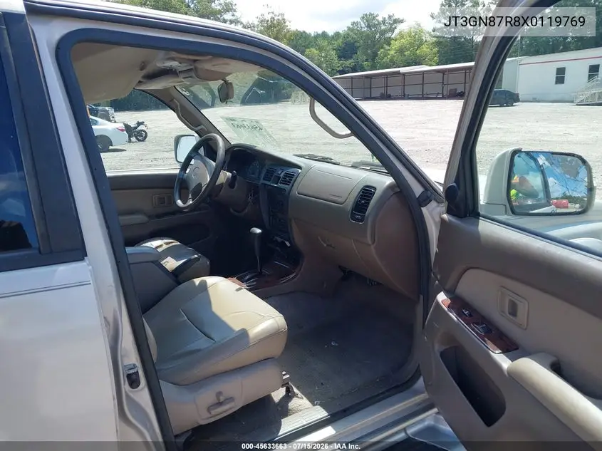 1999 Toyota 4Runner Limited V6 VIN: JT3GN87R8X0119769 Lot: 45633663