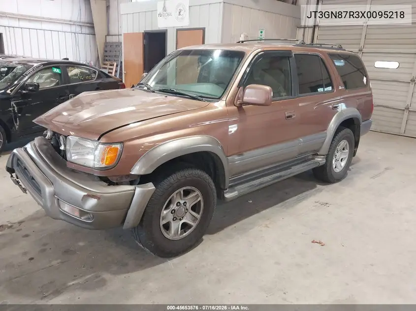1999 Toyota 4Runner Limited V6 VIN: JT3GN87R3X0095218 Lot: 45653576