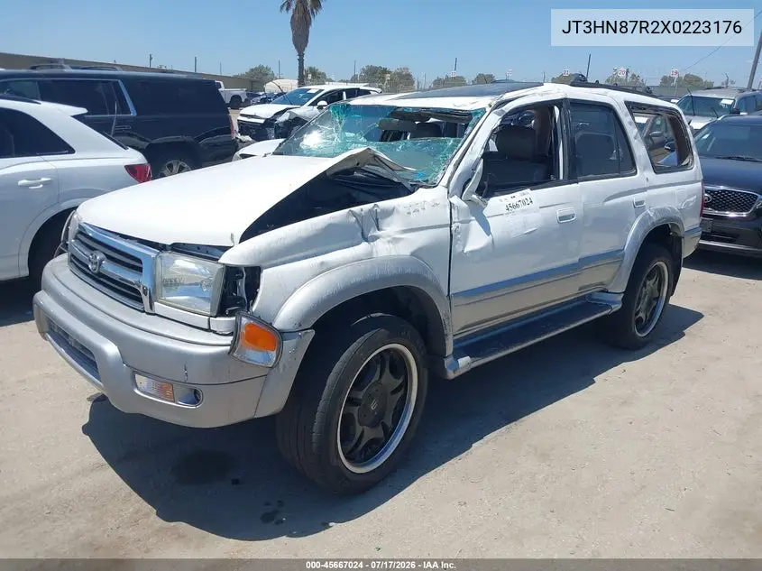 1999 Toyota 4Runner Limited V6 VIN: JT3HN87R2X0223176 Lot: 45667024