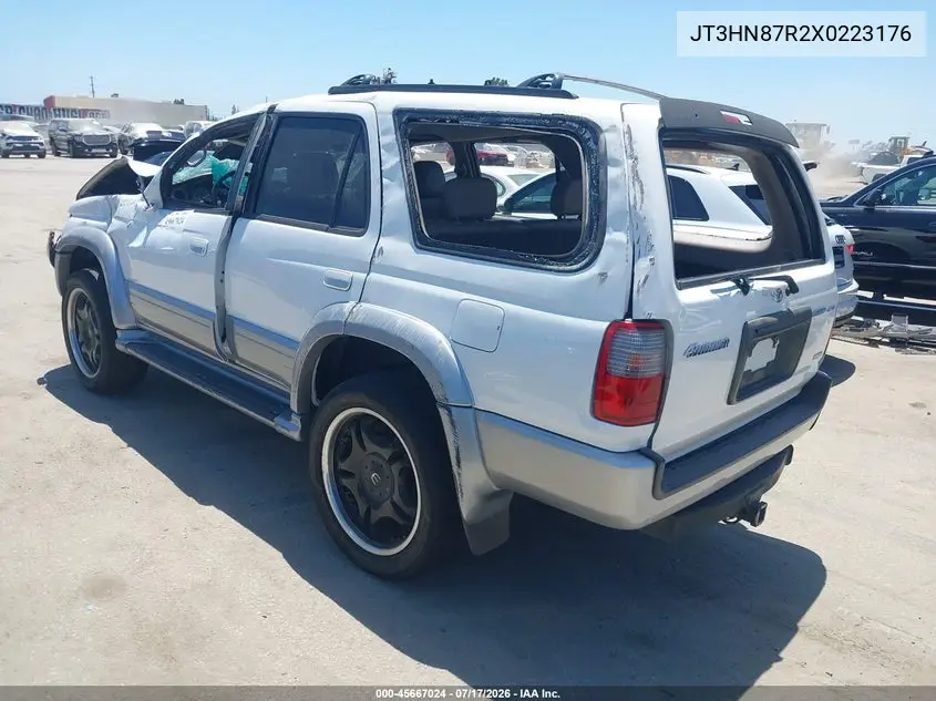 1999 Toyota 4Runner Limited V6 VIN: JT3HN87R2X0223176 Lot: 45667024