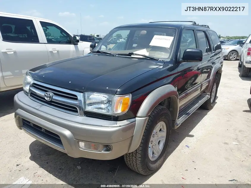 1999 Toyota 4Runner Limited V6 VIN: JT3HN87RXX9022217 Lot: 45669905