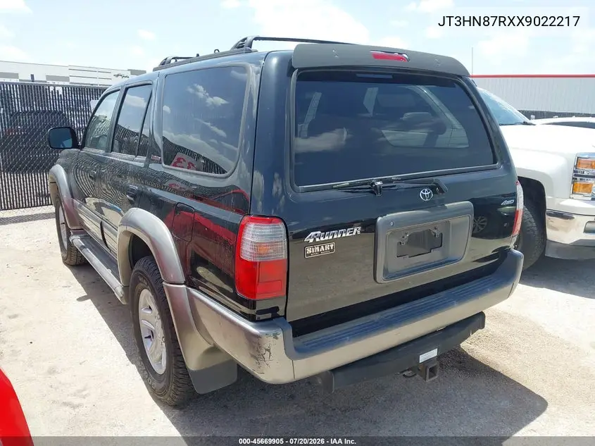 1999 Toyota 4Runner Limited V6 VIN: JT3HN87RXX9022217 Lot: 45669905