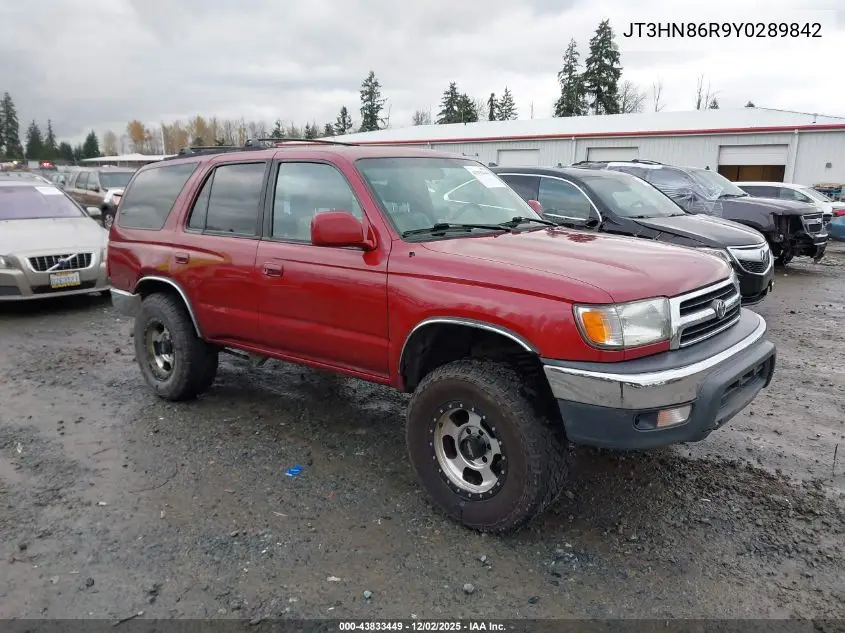 JT3HN86R9Y0289842 2000 Toyota 4Runner Sr5 V6
