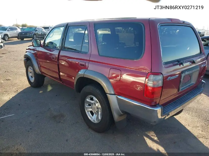 JT3HN86RXY0271219 2000 Toyota 4Runner Sr5 V6