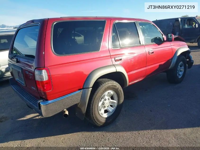 JT3HN86RXY0271219 2000 Toyota 4Runner Sr5 V6