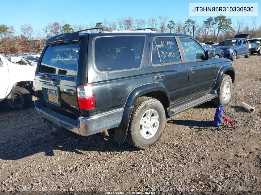 JT3HN86R310330830 2001 Toyota 4Runner Sr5 V6