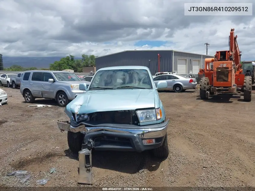 2001 Toyota 4Runner Sr5 V6 VIN: JT3GN86R410209512 Lot: 45543751