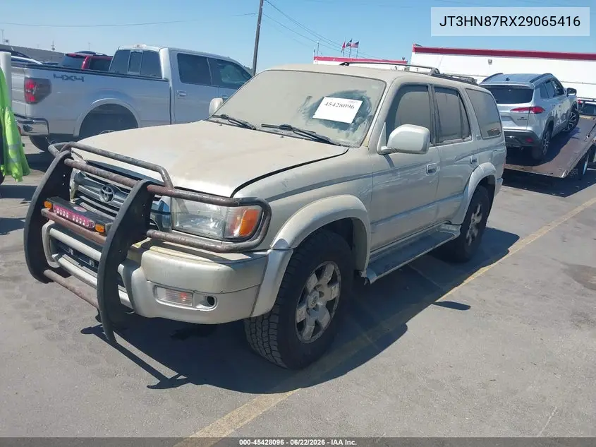 2002 Toyota 4Runner Limited V6 VIN: JT3HN87RX29065416 Lot: 45428096