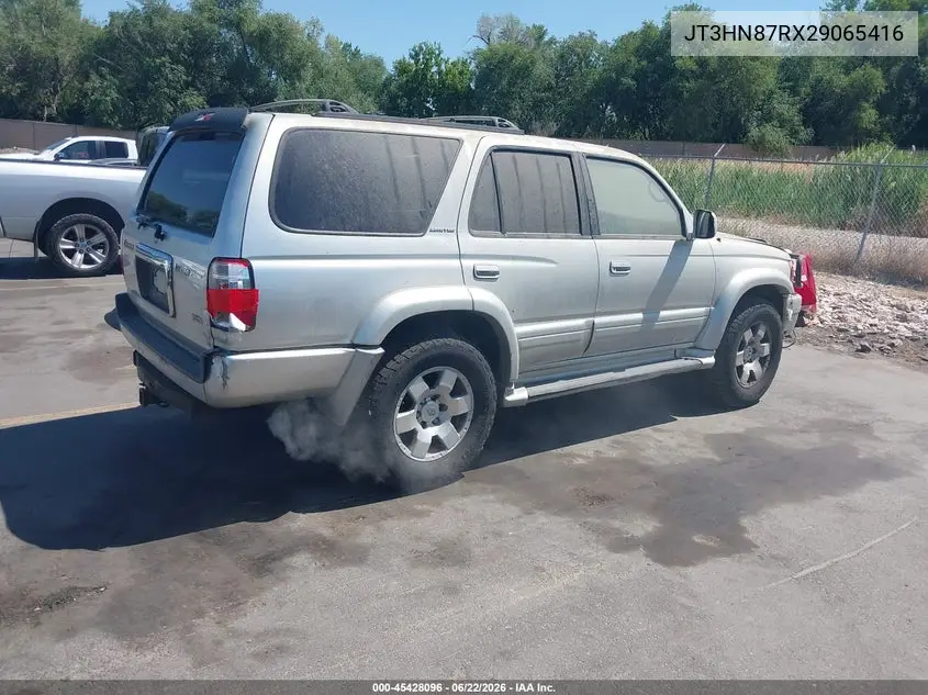 2002 Toyota 4Runner Limited V6 VIN: JT3HN87RX29065416 Lot: 45428096