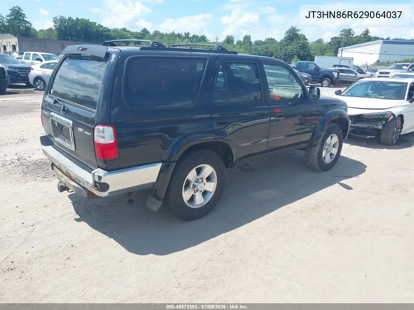 2002 Toyota 4Runner Sr5 V6 VIN: JT3HN86R629064037 Lot: 45572393