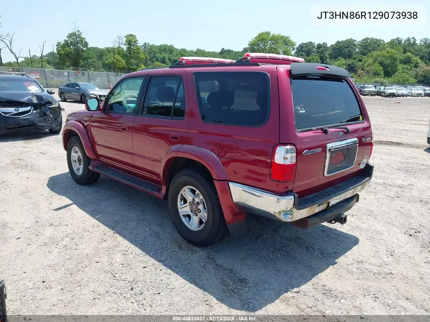 2002 Toyota 4Runner Sr5 V6 VIN: JT3HN86R129073938 Lot: 45623557