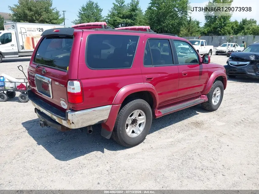 2002 Toyota 4Runner Sr5 V6 VIN: JT3HN86R129073938 Lot: 45623557