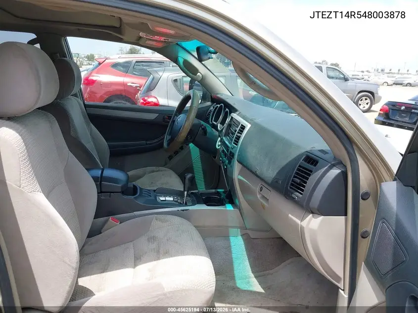 2004 Toyota 4Runner Sr5 V8 VIN: JTEZT14R548003878 Lot: 45625194