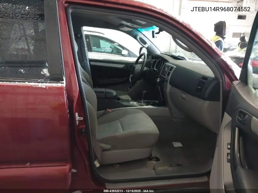 JTEBU14R968074552 2006 Toyota 4Runner Sr5 V6