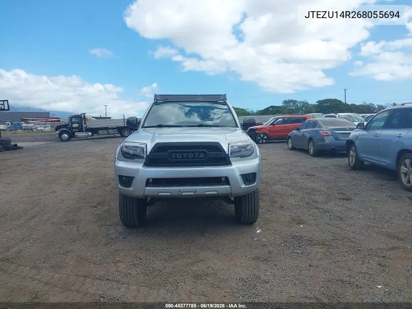 2006 Toyota 4Runner Sr5 V6 VIN: JTEZU14R268055694 Lot: 45377785