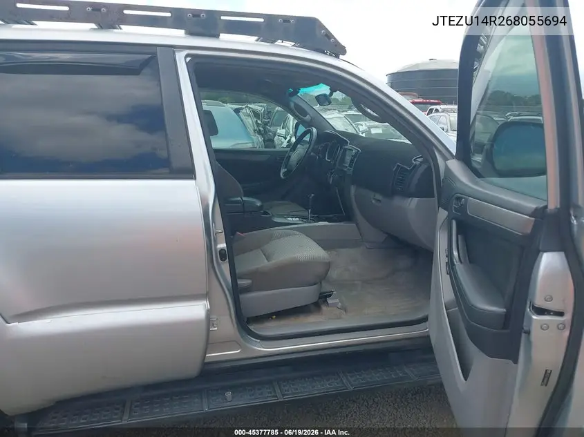 2006 Toyota 4Runner Sr5 V6 VIN: JTEZU14R268055694 Lot: 45377785
