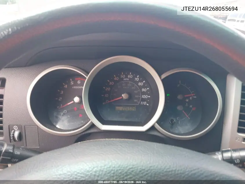 2006 Toyota 4Runner Sr5 V6 VIN: JTEZU14R268055694 Lot: 45377785