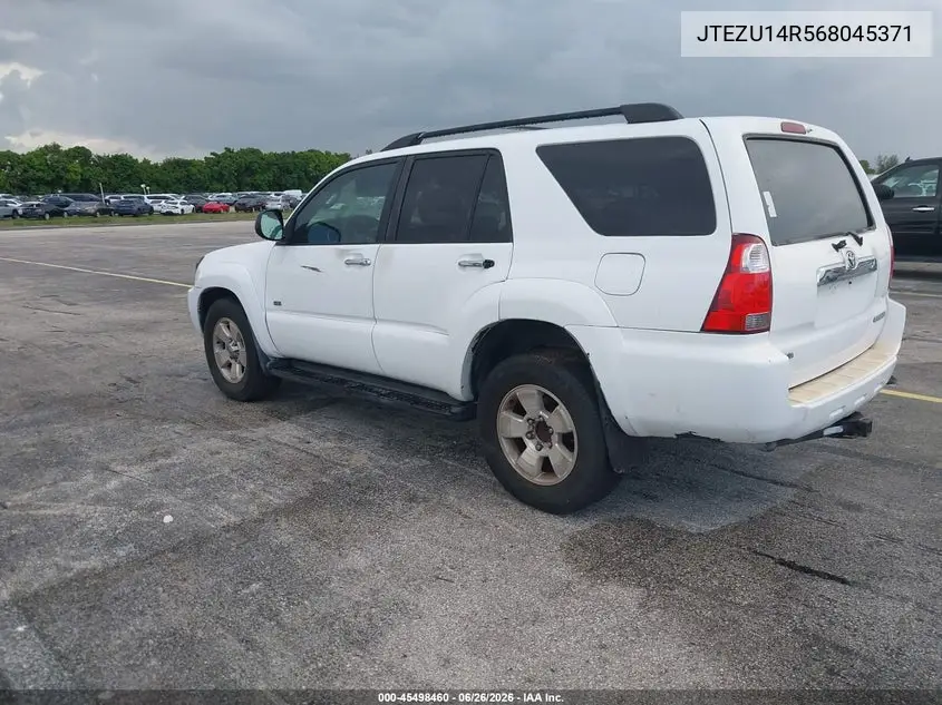 2006 Toyota 4Runner Sr5 V6 VIN: JTEZU14R568045371 Lot: 45498460