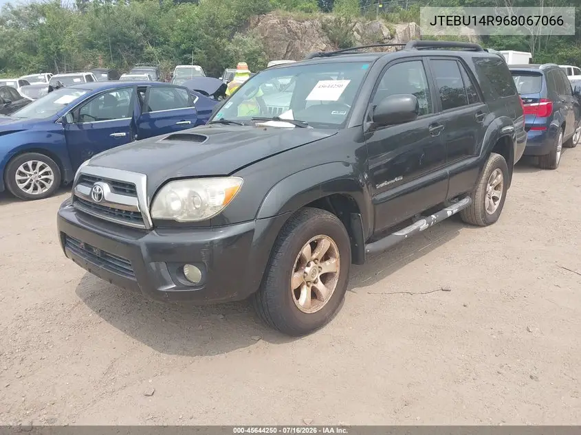 2006 Toyota 4Runner Sr5 Sport V6 VIN: JTEBU14R968067066 Lot: 45644250