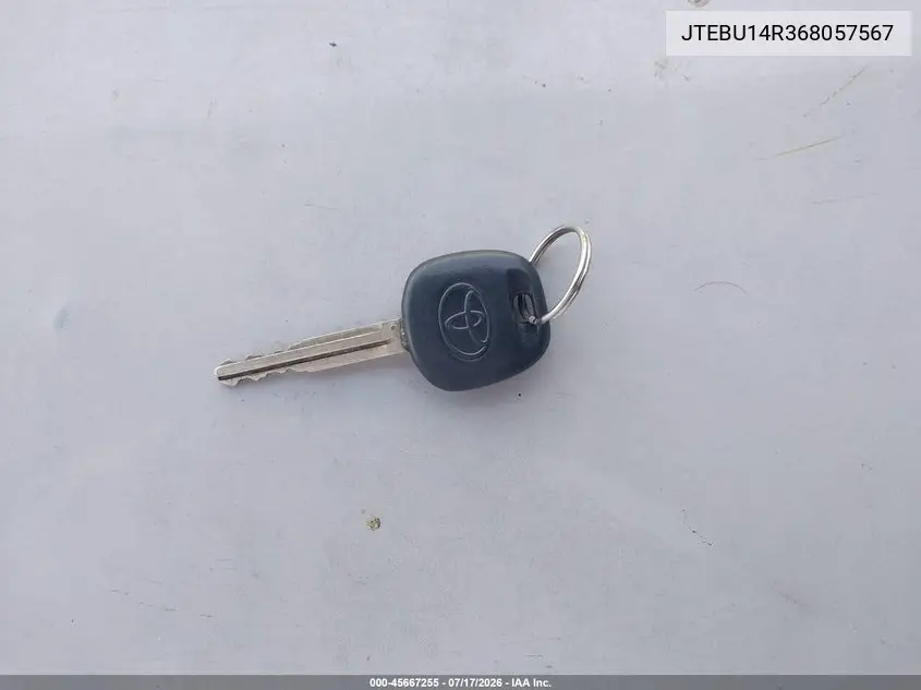 2006 Toyota 4Runner Sr5 Sport V6/Sr5 V6 VIN: JTEBU14R368057567 Lot: 45667255