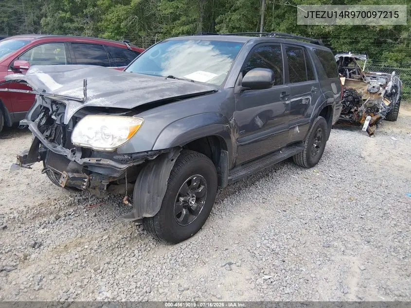 2007 Toyota 4Runner Sr5 VIN: JTEZU14R970097215 Lot: 45619019