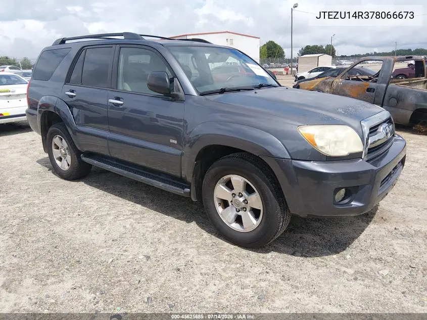 2007 Toyota 4Runner Sr5 VIN: JTEZU14R378066673 Lot: 45625685