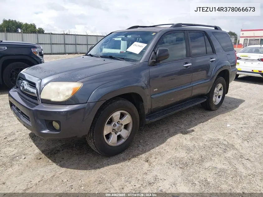 2007 Toyota 4Runner Sr5 VIN: JTEZU14R378066673 Lot: 45625685