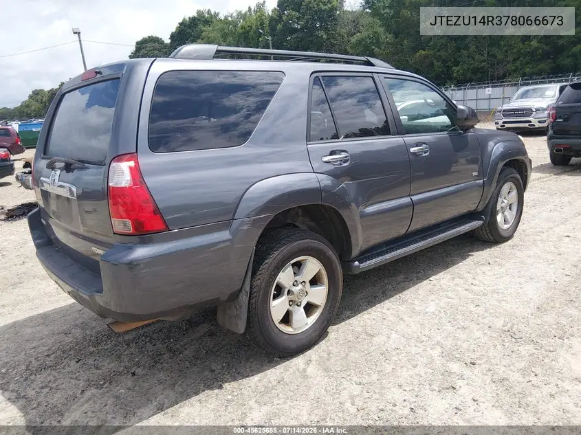 2007 Toyota 4Runner Sr5 VIN: JTEZU14R378066673 Lot: 45625685