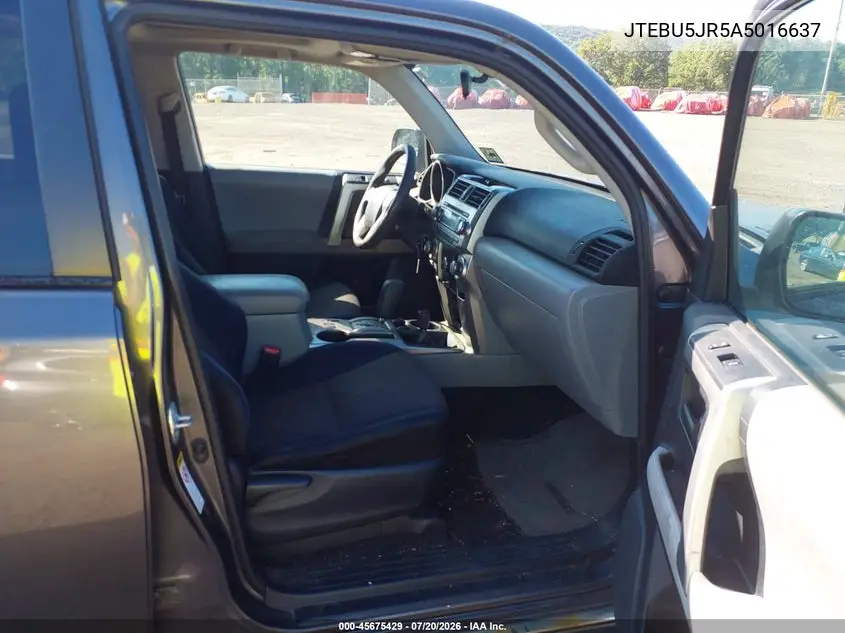 2010 Toyota 4Runner Sr5 V6 VIN: JTEBU5JR5A5016637 Lot: 45675429