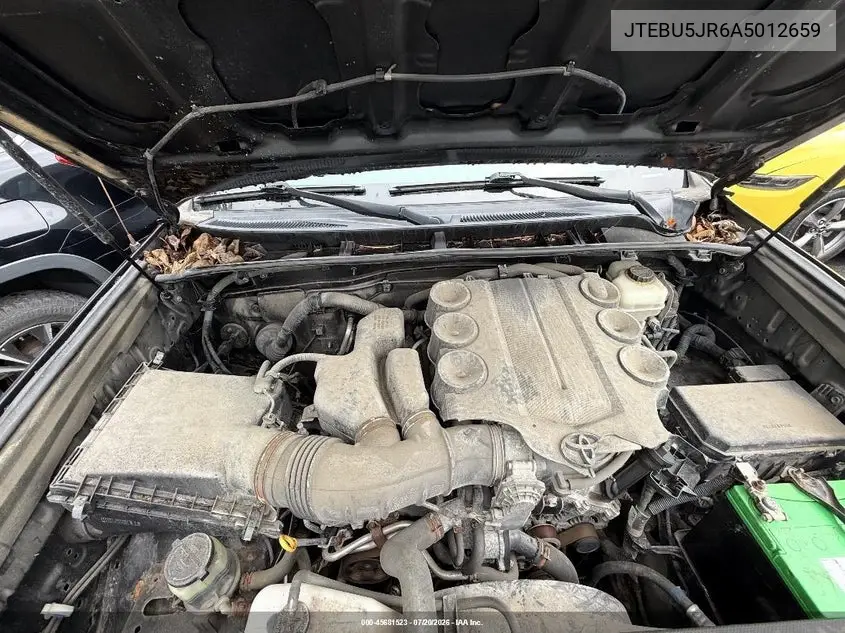 2010 Toyota 4Runner Sr5 V6 VIN: JTEBU5JR6A5012659 Lot: 45681523