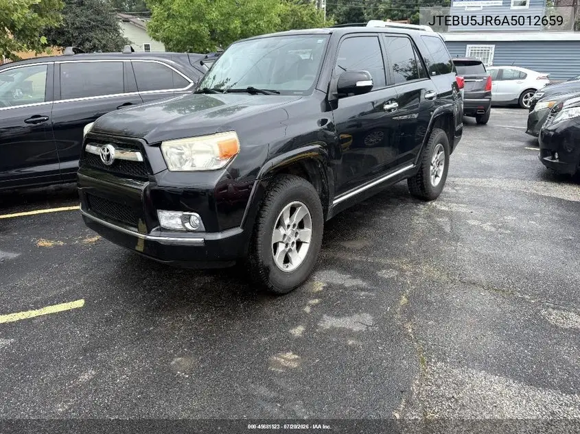 2010 Toyota 4Runner Sr5 V6 VIN: JTEBU5JR6A5012659 Lot: 45681523